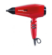 Фен с мотором Ferrari 2200W Babyliss PRO RAPIDO красный